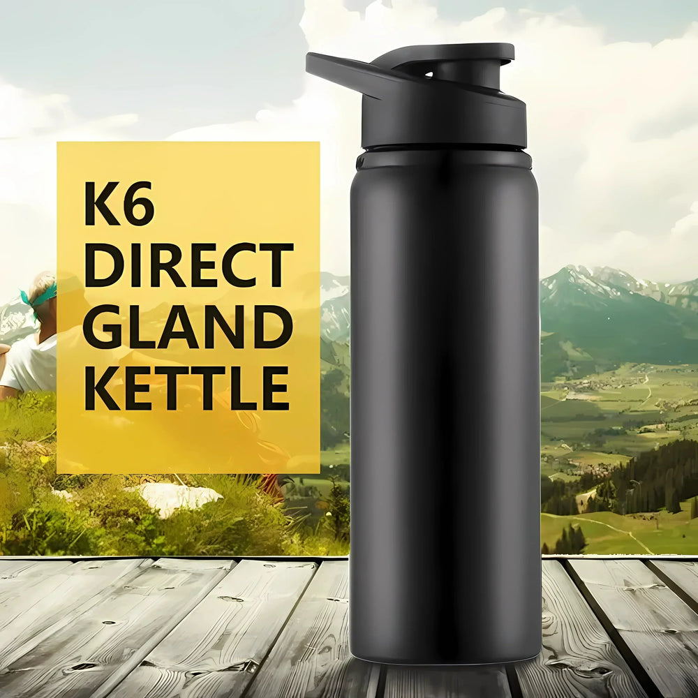 Hoogwaardige RVS drinkfles, ideaal voor fietsen, wandelen en alle buitensporten.