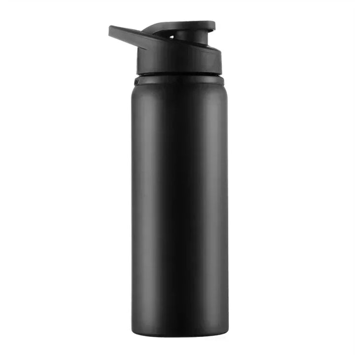 Bestand tegen stoten roestvrijstalen drinkfles, perfect voor actieve outdoor sporters.