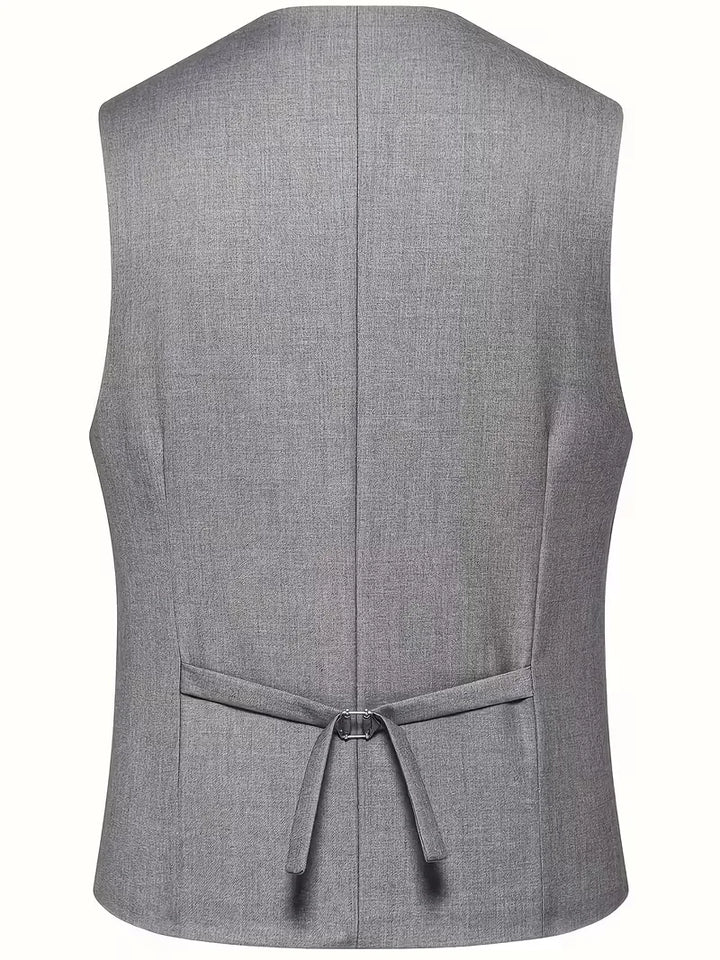 Elegant herenpak voor feestelijke gelegenheden driedelig