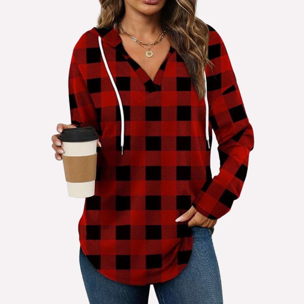 Vrouwen crewneck pullover, zachte stof, ideaal voor comfortabele herfstlooks.