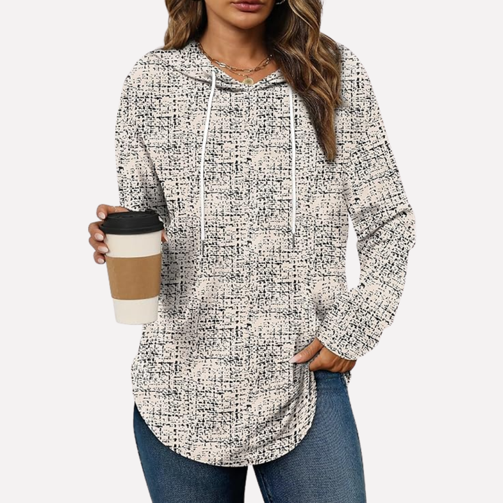 Dames pullover met lange mouwen, stijlvol en warm voor koude dagen.
