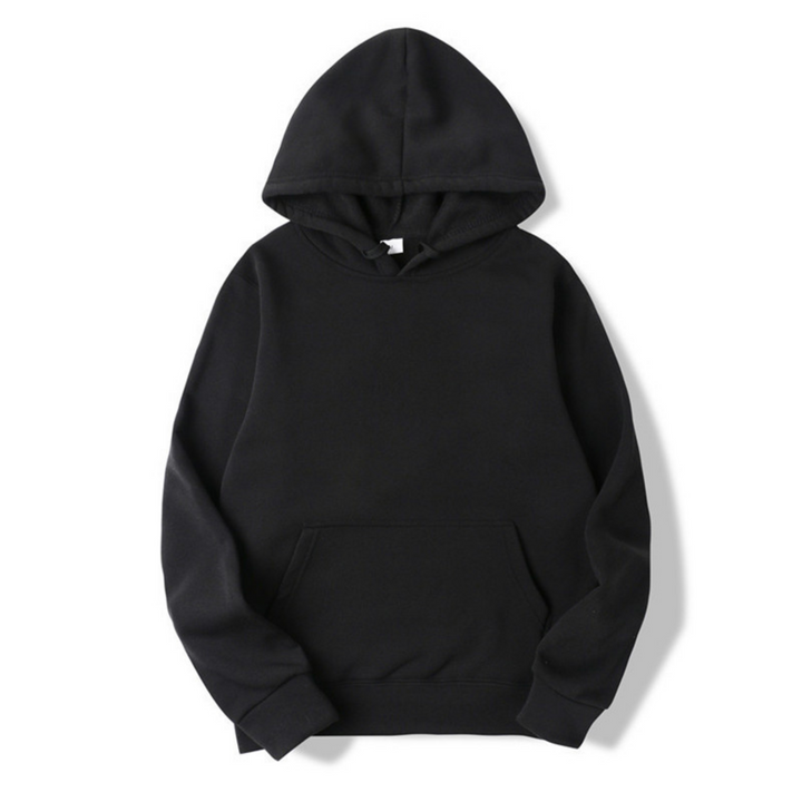 Veelzijdige herenhoodie met praktische buidelzak en verstelbare capuchon. Comfortabele casual kleding voor heren.