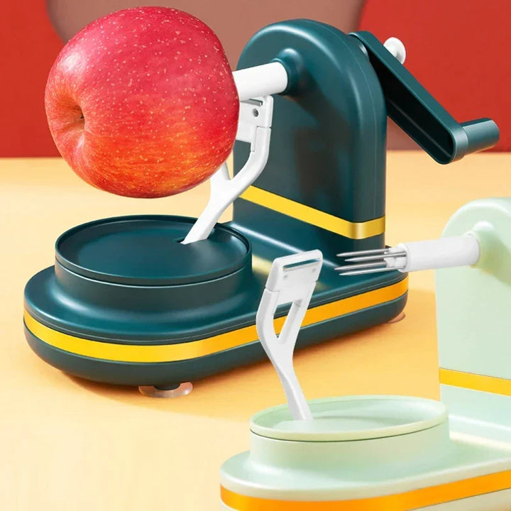 Groente- en fruitschiller met scherp roestvrijstalen mes. Voor snel en efficiënt schilwerk.