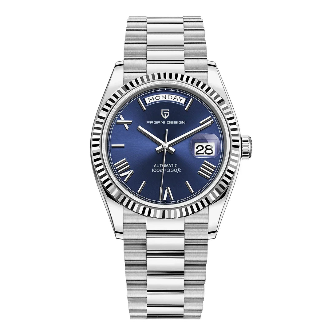 Luxe Automatisch Herenhorloge Dominus in geschenkdoos: Perfect cadeau voor een speciale gelegenheid, stijlvol verpakt.