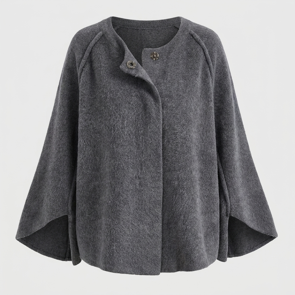 Modieus damesjack van polyester/spandex, gekort en elegant. Perfect als lente- of herfstjasje voor vrouwen.