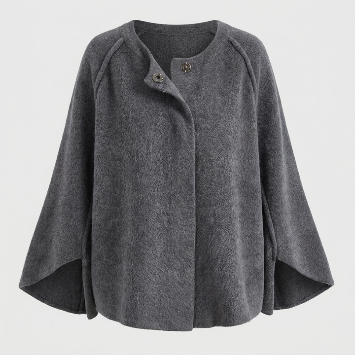 Modieus damesjack van polyester/spandex, gekort en elegant. Perfect als lente- of herfstjasje voor vrouwen.