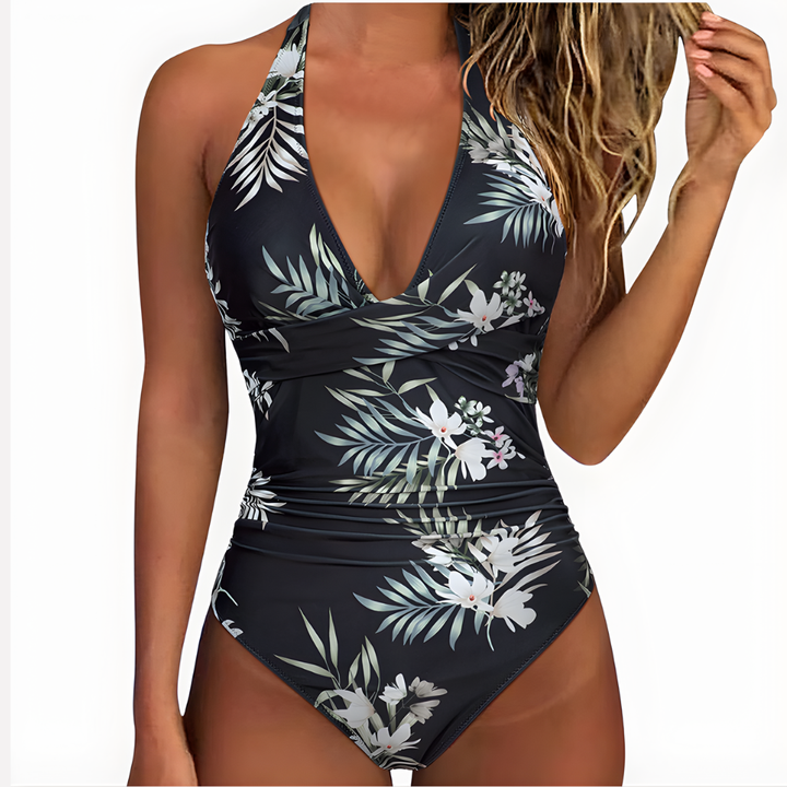 Dit elegante damesbadpak biedt comfort en stijl voor elke zwemdag en de zomer.