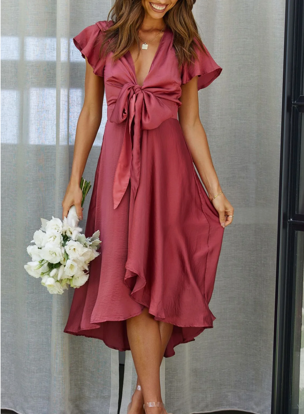 Modieuze dames zomerjurk met tijdloos design. Luchtig en comfortabel, perfect voor diverse gelegenheden.