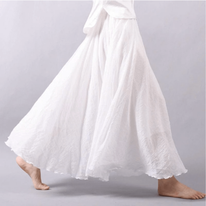 Elegante bohemian dames maxi rok, perfect voor zomerse dagen en comfortabel dragen.