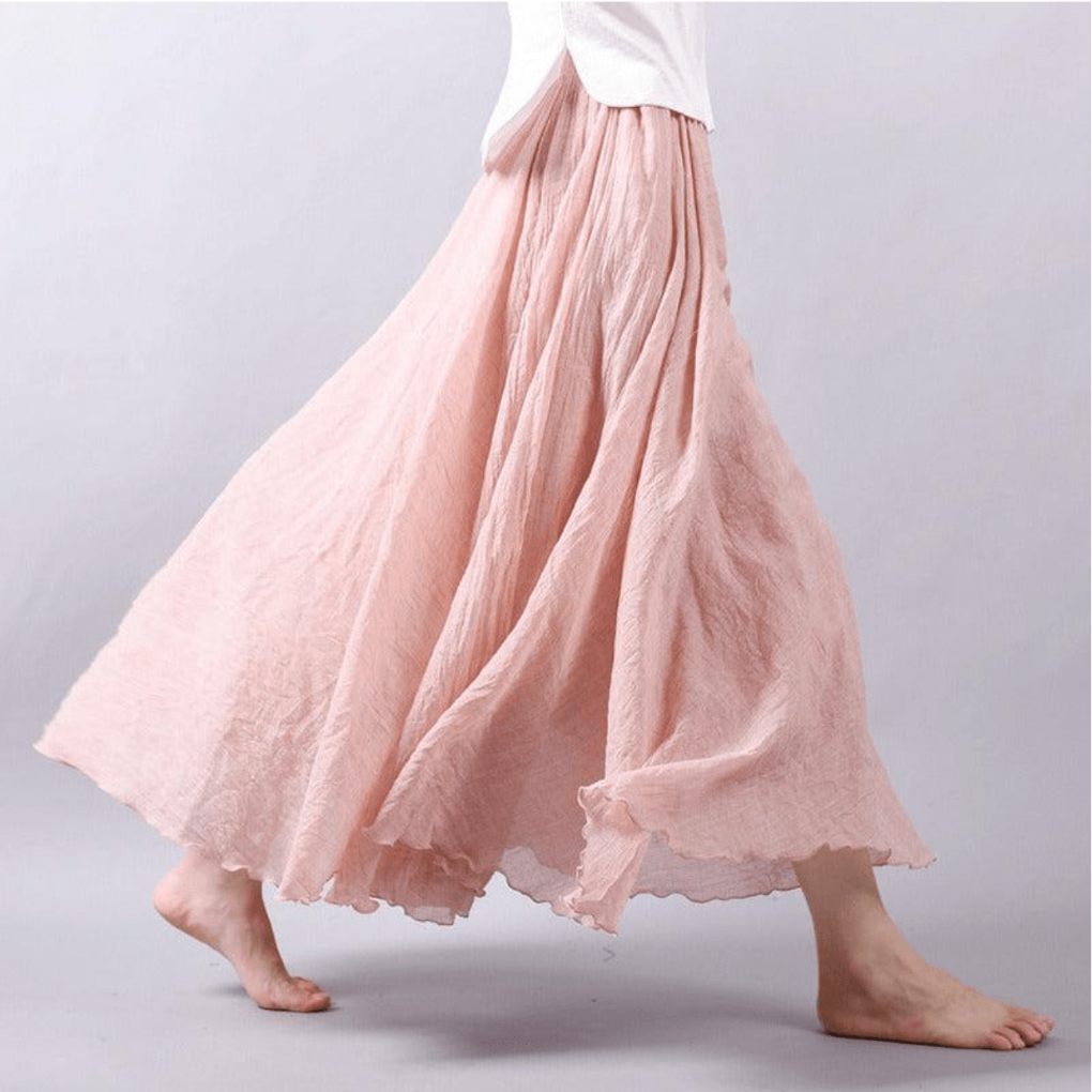 Comfortabele elegante maxi rok voor dames, met een stijlvolle bohemian print.