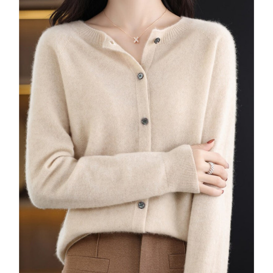 Casual chic dames gebreide V-hals trui, perfect voor dagelijks comfort.