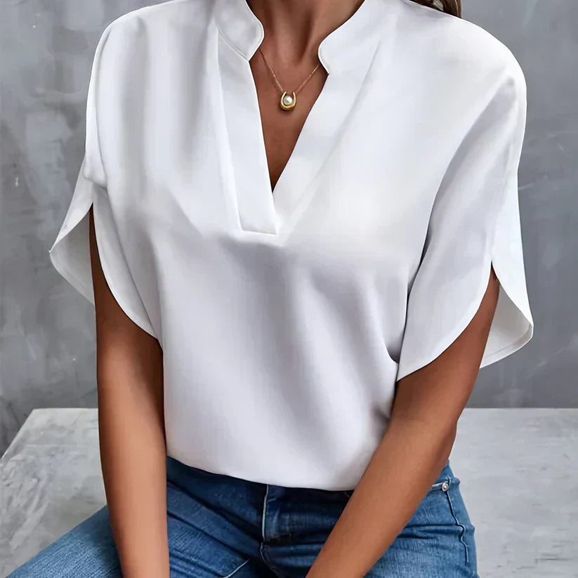 Elegante damesblouse Isabella voor trendy comfort, perfect voor casual of kantooroutfit.