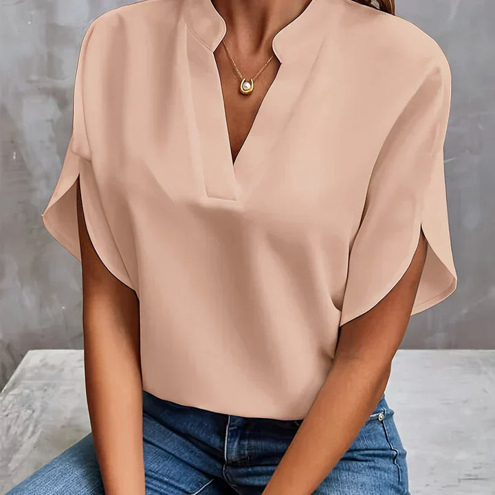 Elegante damesblouse Isabella, ideaal als comfortabele casual blouse of stijlvolle kantooroutfit. Luchtig en trendy.