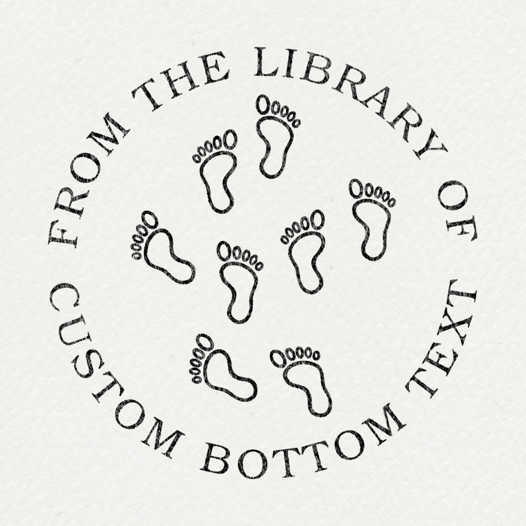 Elegant cadeau: embossing stempel om boeken en stationery te personaliseren met uniek reliëf.