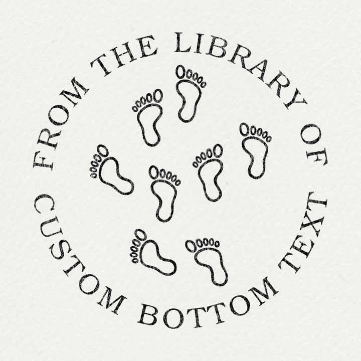 Elegant cadeau: embossing stempel om boeken en stationery te personaliseren met uniek reliëf.