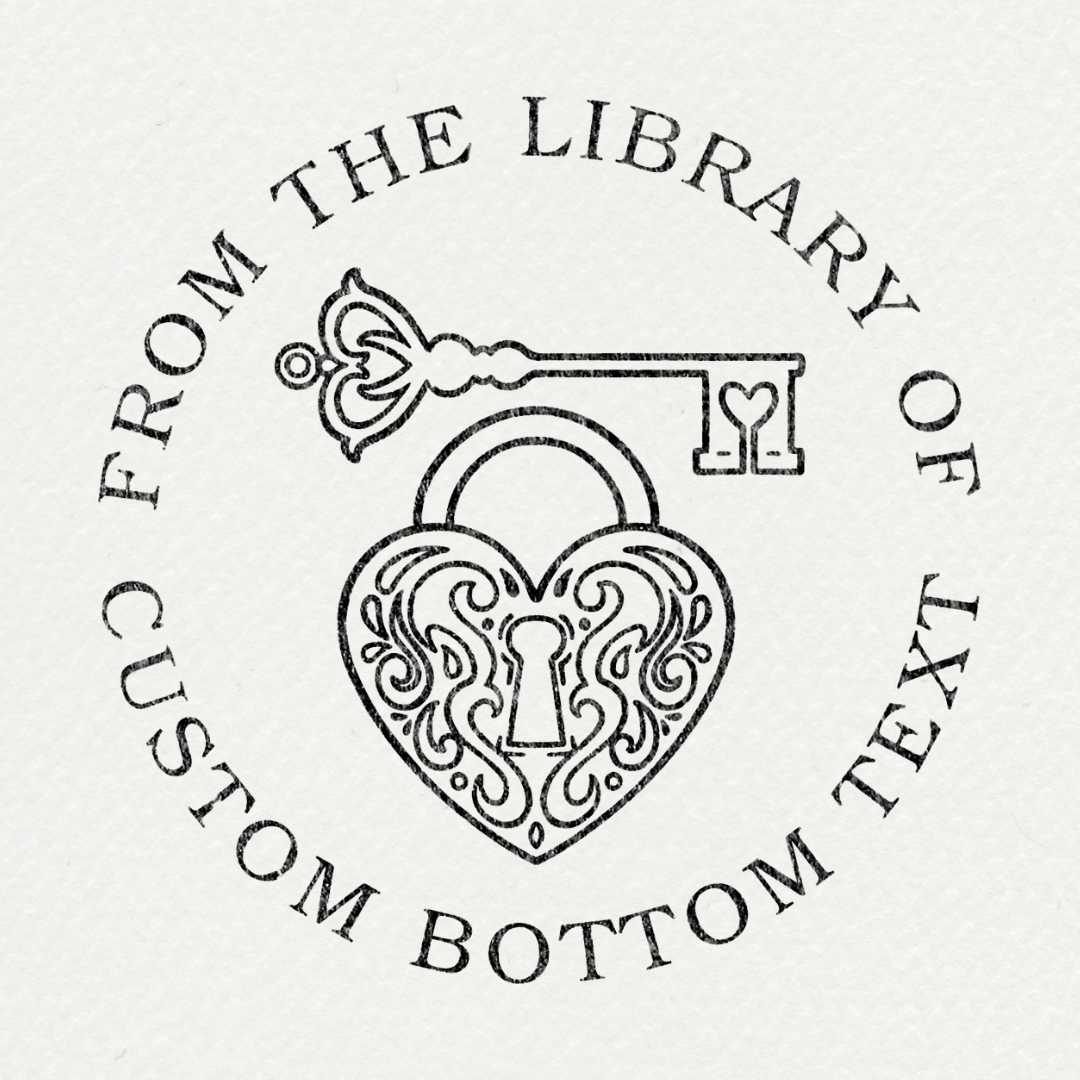 Maatwerk inktloos: embossing stempel om briefpapier en boeken te personaliseren met uniek design.
