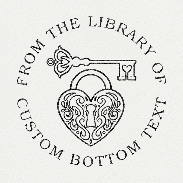 Maatwerk inktloos: embossing stempel om briefpapier en boeken te personaliseren met uniek design.