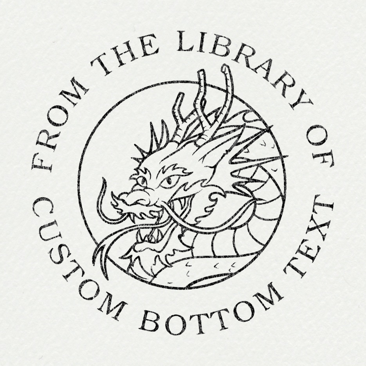 Personaliseer je boeken met deze doe-het-zelf embossing stempel. Creëer elegant reliëf op papier.