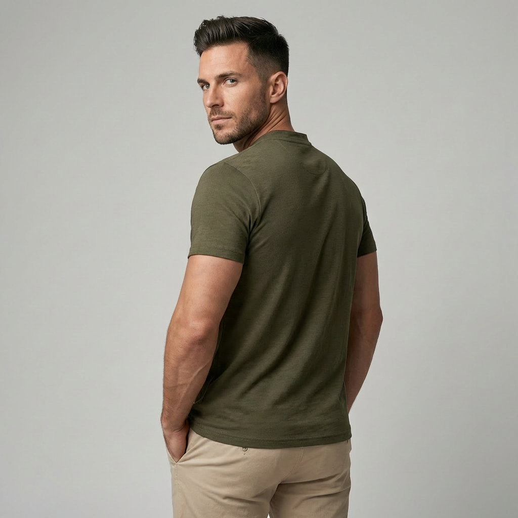 Elegante herenpolo met korte mouwen, ideaal voor zomer en casual gelegenheden. Comfortabel en modieus herenmode.