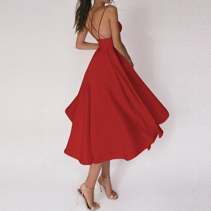Glamoureuze glitter damesjurk, een lange elegante feestjurk voor sprankelende avonden.