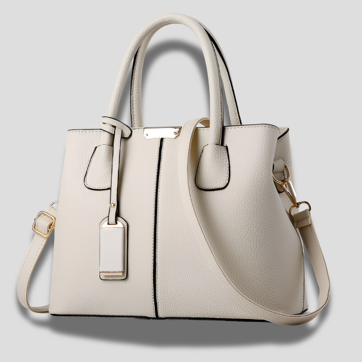 Tijdloze lederen handtas voor dames. Een onmisbaar mode-item dat elegantie uitstraalt.