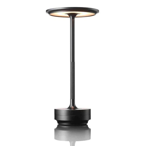 NordicaLight luxe draadloze LED tafellamp: dimbaar, oplaadbaar via USB-C, geschikt voor binnen/buiten.