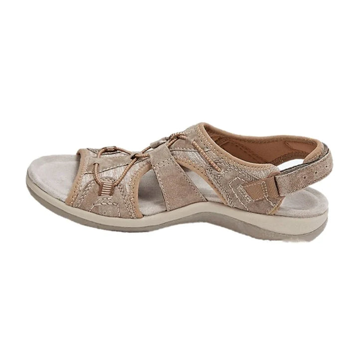 Orthopedische damessandalen met ergonomische zool; superieur voetcomfort en ondersteuning voor een actieve levensstijl.