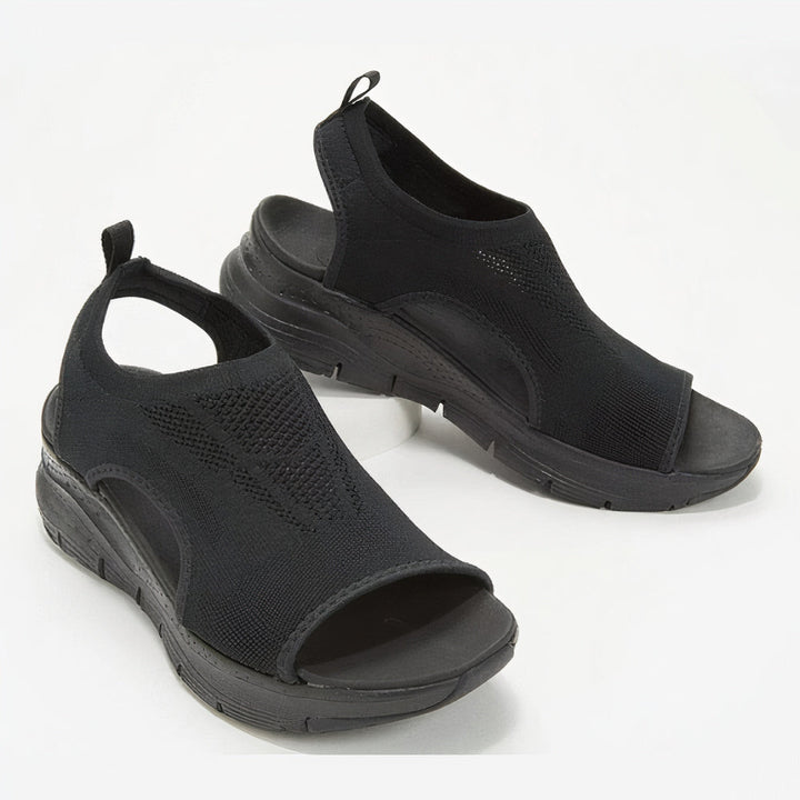 Elegante orthopedische sandalen voor dames, met ergonomisch ontwerp, ademend materiaal en stijlvolle uitstraling.