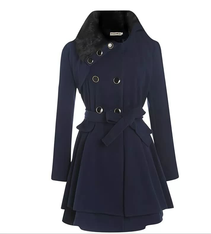 Elegante rode damesjas, comfortabel en stijlvol, middellang model ideaal voor herfst, winter en zakelijke gelegenheden.