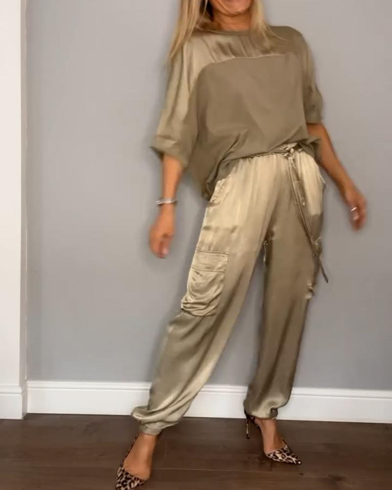 June dames set in goud, elegant design, comfortabel en stijlvol.