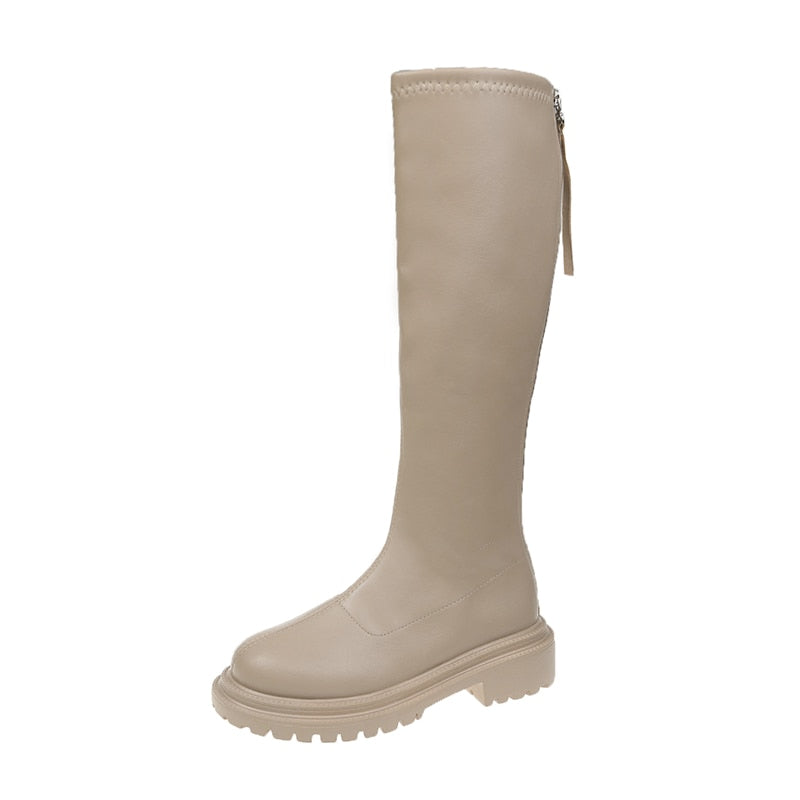 Close-up van elegante SloaneBoots. Trendy leren dames enkellaarzen, comfortabel en stijlvol voor elke outfit.