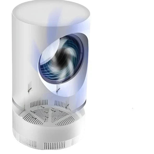 Bestrijd muggen en vliegen effectief met deze elektrische insectenvanger, veilig voor het hele gezin.