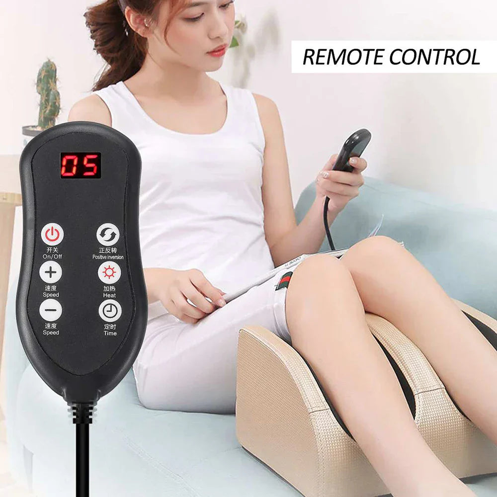 Gezonde voeten met deze elektrische shiatsu voetmassager met warmtefunctie en ontspanning.