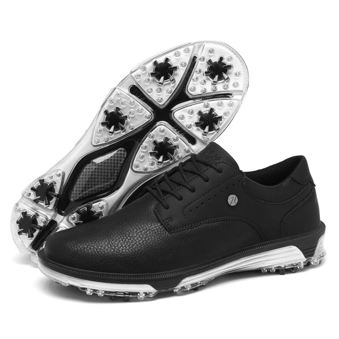 Exclusieve Elston heren golfschoenen bieden ultiem comfort voor lange rondes; waterdicht en stijlvol limited edition.