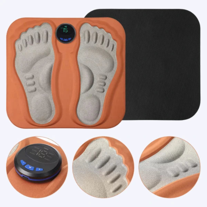 Draagbare EMS voetmassagemat voor therapie en welzijn, stimuleert de bloedsomloop en vermindert vermoeidheid.