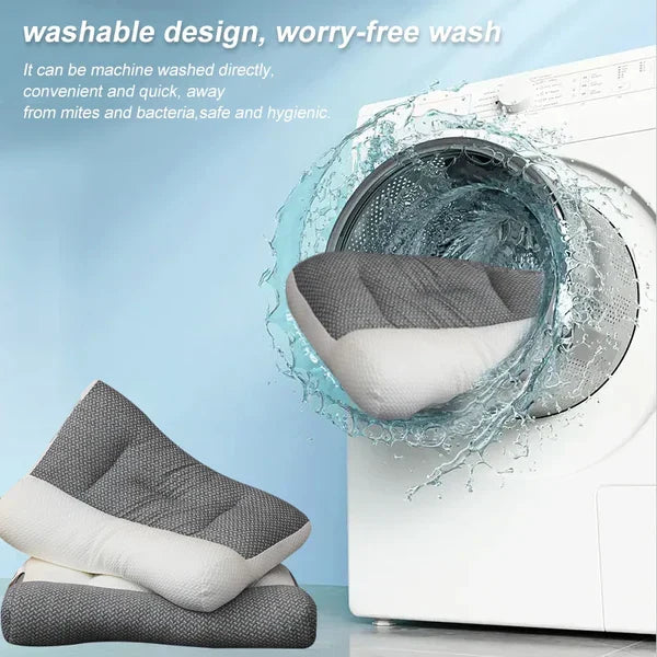 Nekkussen met orthopedische vorm, essentieel voor comfort en ondersteuning van nek en schouders.
