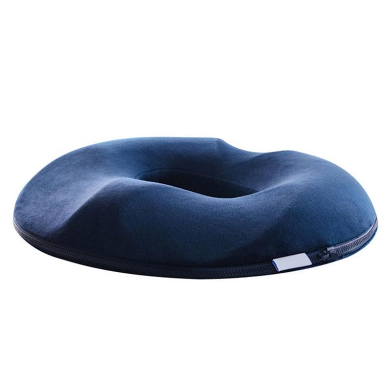 Ergonomisch kantoor zitkussen voor stuitpijn & aambeien verlichting, verbetert zithouding & comfort.