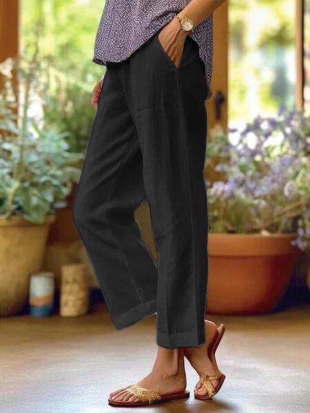 Comfortabele casual damesbroek voor warme zomerdagen