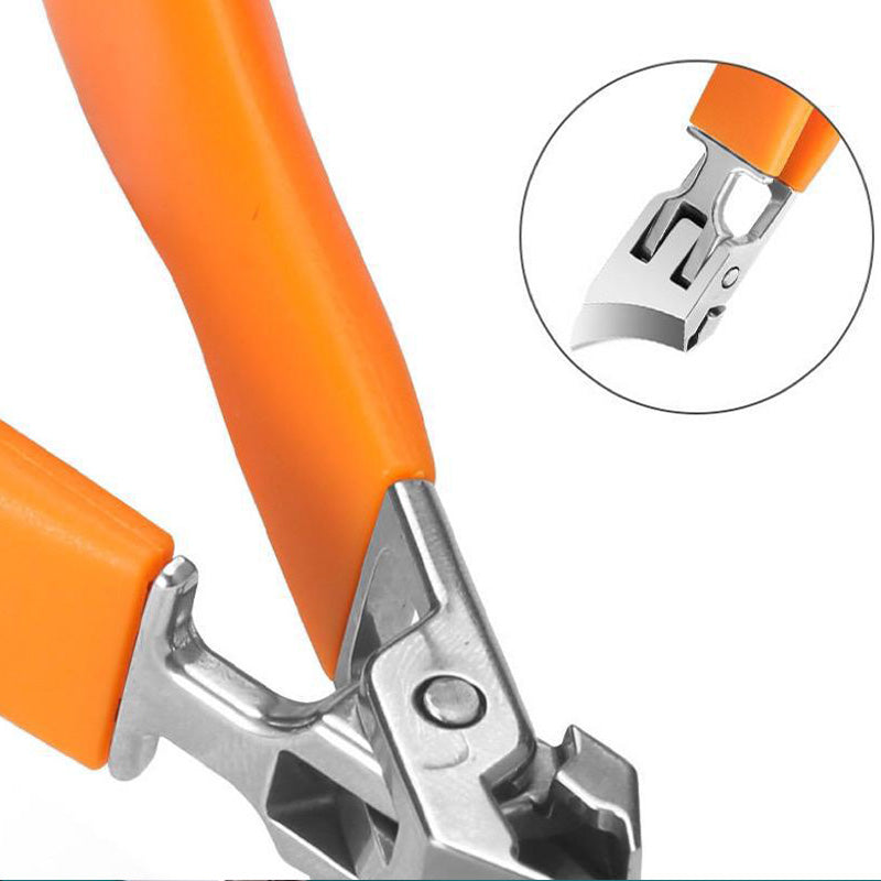 Sterke unisex nagelknipper voor dikke teennagels; essentieel voor professionele pedicure en thuisverzorging.