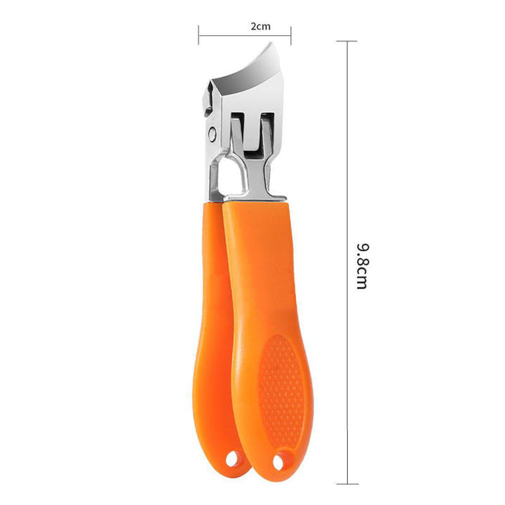 Duurzame heavy-duty nagelknipper voor dikke nagels, geschikt voor mannen en vrouwen.