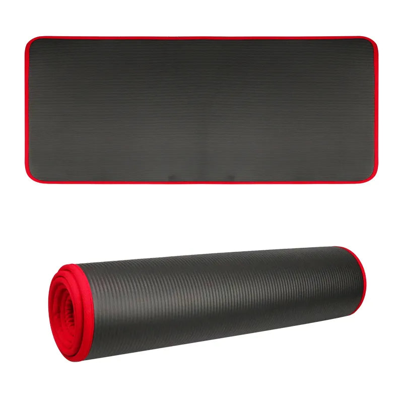 De veelzijdige FlexiMat, extra dikke antislip yogamat, geschikt voor yoga, fitness, stretch en Pilates.
