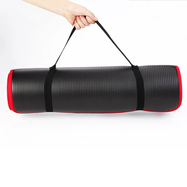 Textuur van extra dikke antislip FlexiMat yogamat, biedt superieure grip en zachtheid voor langdurig comfort.
