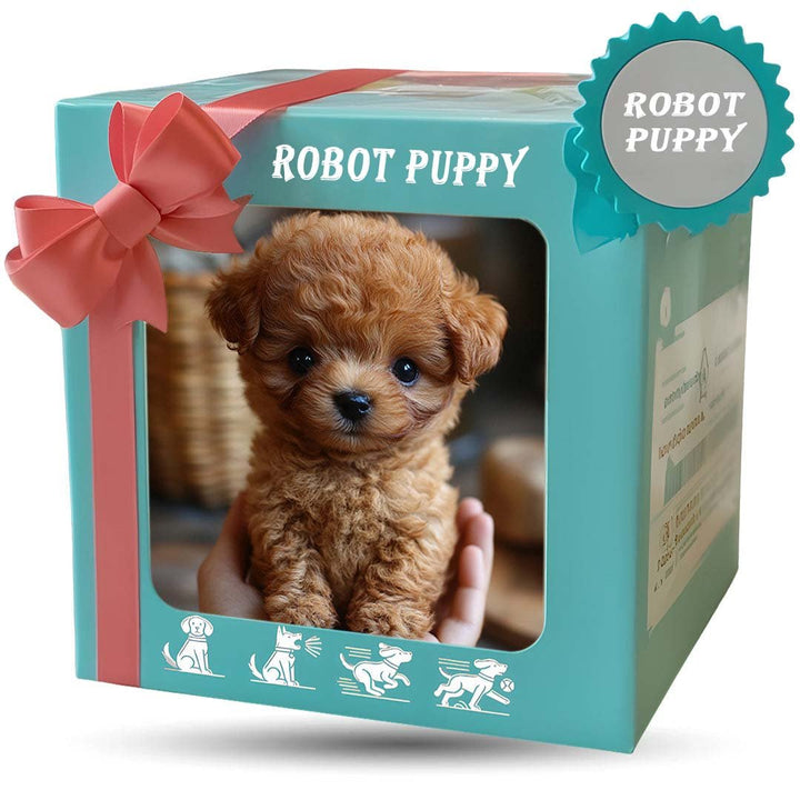Lief, bruin knuffeldier: interactieve pluchen hond met realistische bewegingen. Perfect cadeau voor jong & oud.