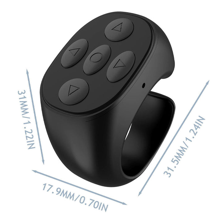 Multifunctionele Fingertap: scroll, selfie, video bediening voor je telefoon. De ideale accessoire.