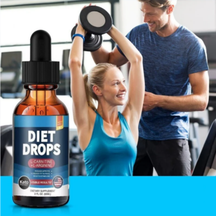Voedingssupplement Keto Support Druppels, ondersteuning voor metabolisme en keto dieet. Koolhydraatarm.