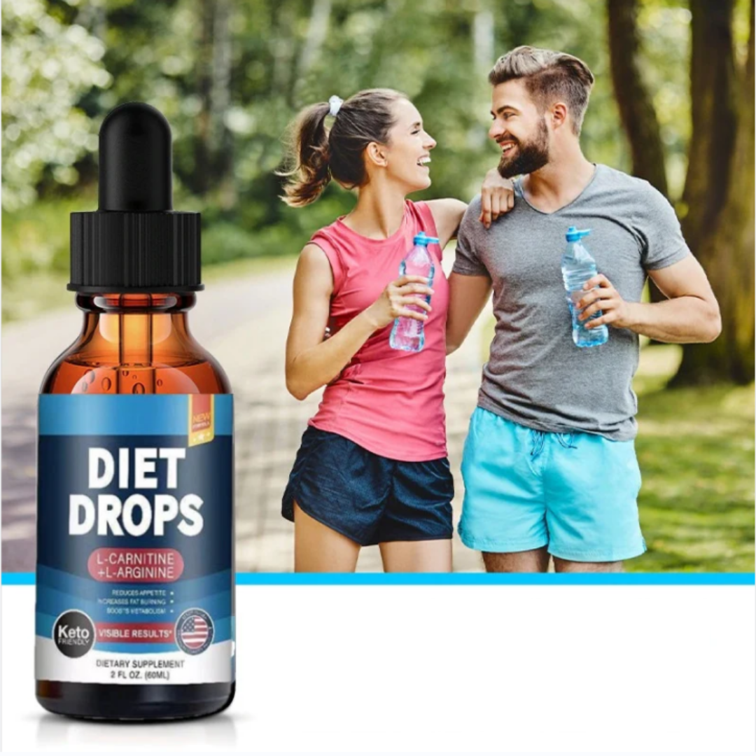 Keto Support Druppels: vegan, suikervrij voedingssupplement voor een koolhydraatarm dieet en mentale scherpte.
