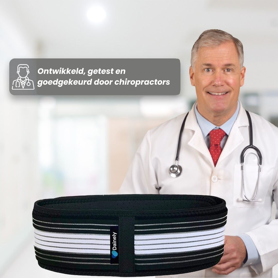 FlexAlign bekkengordel: postnatale ondersteuning, lendenstabiliteit en rugpijnverlichting.