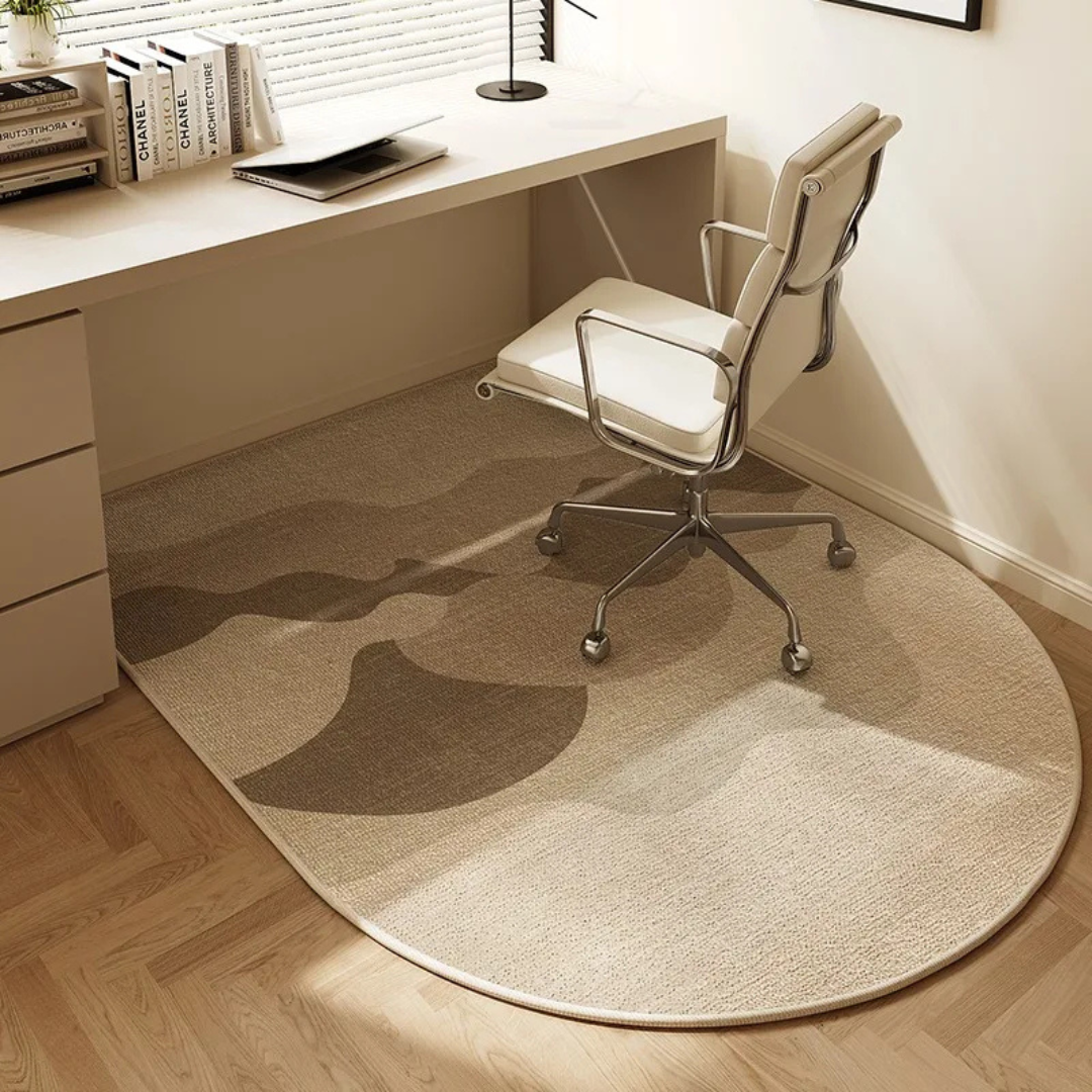 Duurzame FlexGuard vloerbescherming voor bureaustoel. Een stijlvolle antislipmat voor elk modern kantoorinterieur.