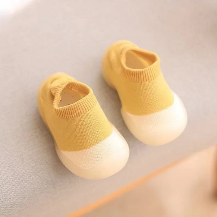 Antislipzool van de barefoot kinderschoenen, biedt veilige grip op diverse ondergronden.