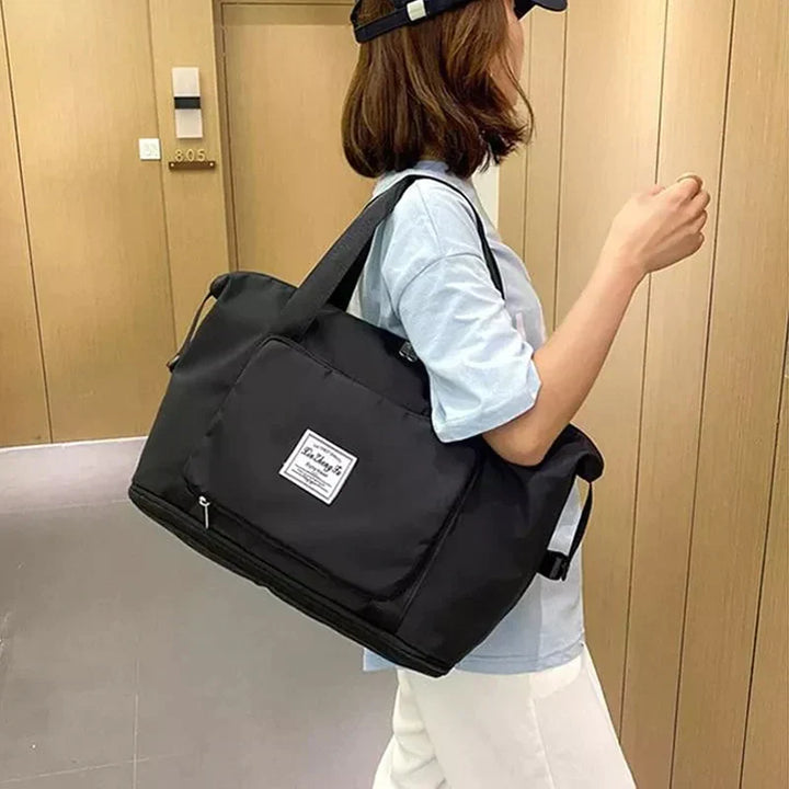 FlexiCarry unisex opvouwbare reistas, perfect als weekendtas of handbagage voor reizen.